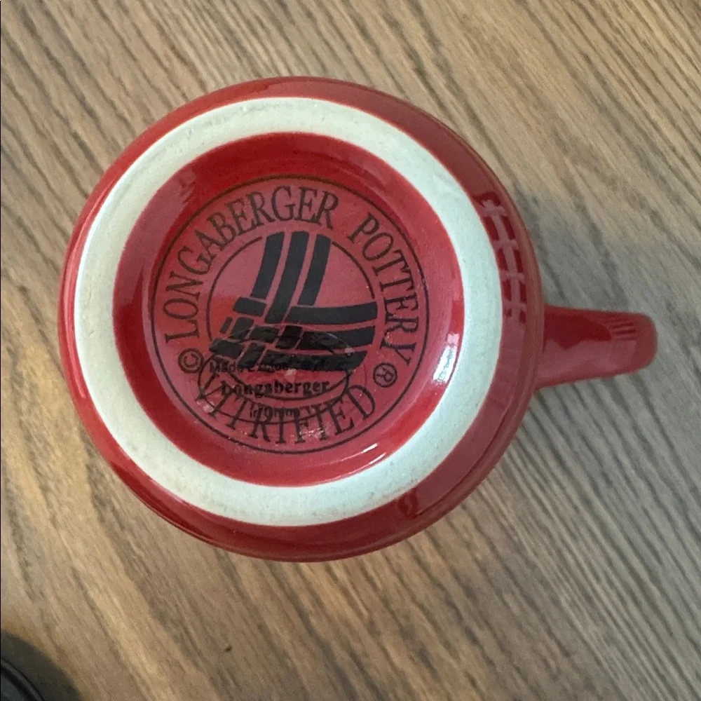 Longaberger Travel Mug in Paprika - Picture 5 of 5